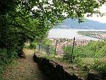 Sentiero di Cordonice ob Locarno, Blick auf den
                  Lago Maggiore