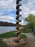 Wasserspirale am Schiffenensee; Sinn- und Klangweg