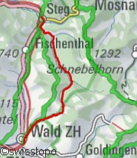 SchweizMobil-Karte