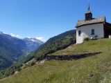 Kapelle Vermol; Blick ins Weisstannental