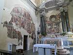 Fresken in
                  der Kirche von Arosio