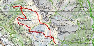 gezeichnet mit Karte
                                  SchweizMobilPlus