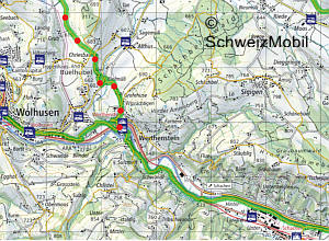 Karte SchweizMobil