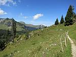 zwischen Furgglenalp und Hüttlisboden, Blick zum
                  Speer