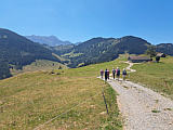 N�he Zimmermanns Lauftegg, Blick auf Petersal / S�ntis