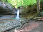 Wasserfall
                  im Chmpnertobel 