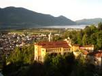 Madonna del Sasso oberhalb Locarno, mit Lago
                  Maggiore