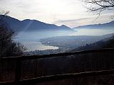 Ronco di Bosco, Blick auf Locarno