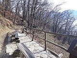 Ronco di Bosco, Aussichtsplatz über
                    dem Lago Maggiore