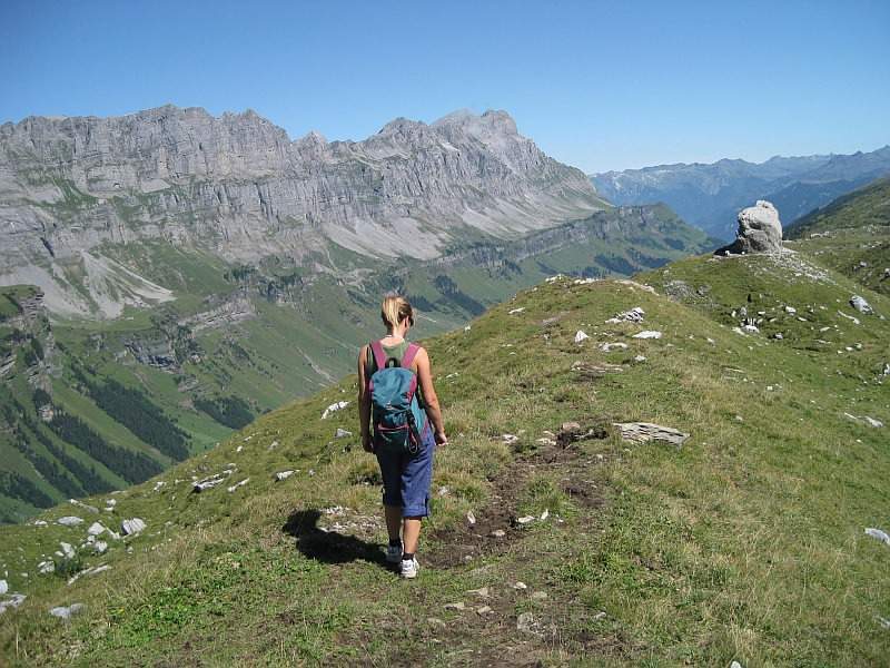 Hiking and trekking in Switzerland: Private homepage with one-day-hikes ...