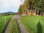 neue
            Picknickhütte Feusisberg unterhalb Etzel Kulm, Okt.2012