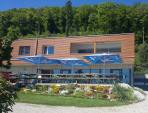 Bistro des Campingplatzes Waldesruh ob Wil im              Mettauertal