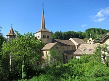 Klosterstädtchen Romainmôtier
