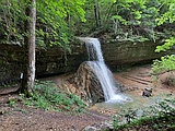 Wasserfall beim Schloss Wildenstein