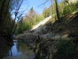 Erdrutsch saniert,
                  Gotteronschlucht