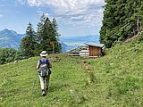 Sattelboden,eingezäunte Picknickhütte