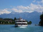 Aarekanal in Thun,neben Schloss Schadau