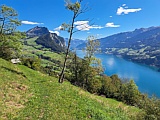 Blick auf Amden und den Walensee, Sep.2025