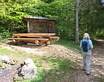 Picknickplatz oberhalb Plagne, Mai 2025