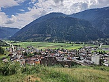 Ruine Solavers, Blick auf Grsch