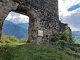 Ruine Solavers oberhalb Grsch
