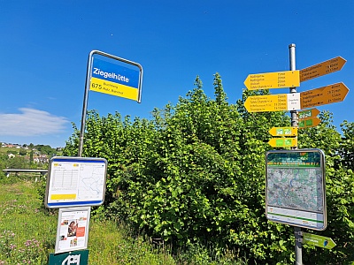 Wegweiser Ziegelhtte