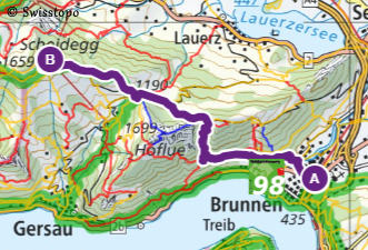 Wanderlandkarte