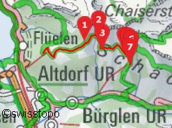 Wanderland-Karte