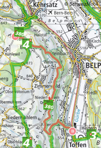 Grbetaler Hhenweg Khlewil - Toffen