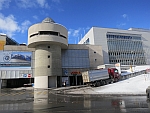 Davos Platz,Lift
              vom Bahnhof zur Hauptstrasse hinauf Davos Platz, Lift vom
              Bahnhof zur Hauptstrasse hinauf