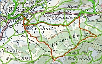 Wanderlandkarte