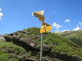 Alpe di Cruina Foppe, hier gabelt sich Nufenen- und Cornopass