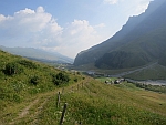 Aufstieg vom
                    Turrahus zum Tomlpass