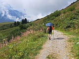 bequemer Sonnenschutz, Via Alpina ob Elm, Aug.2025