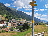 Blick auf Disentis, Juli 2026