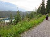 Flimserwald, Blick
                auf Caumasee