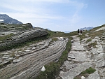 Passlandschaft San Bernardino, mit
                    Gletscherschliff