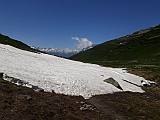 Schnee Ende Juni Seeplangg Oberalp