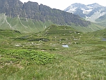 Tümpel und Moore auf dem San Bernardino Pass