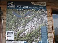 Info-Tafel an der Bergstation Mnnlichen
